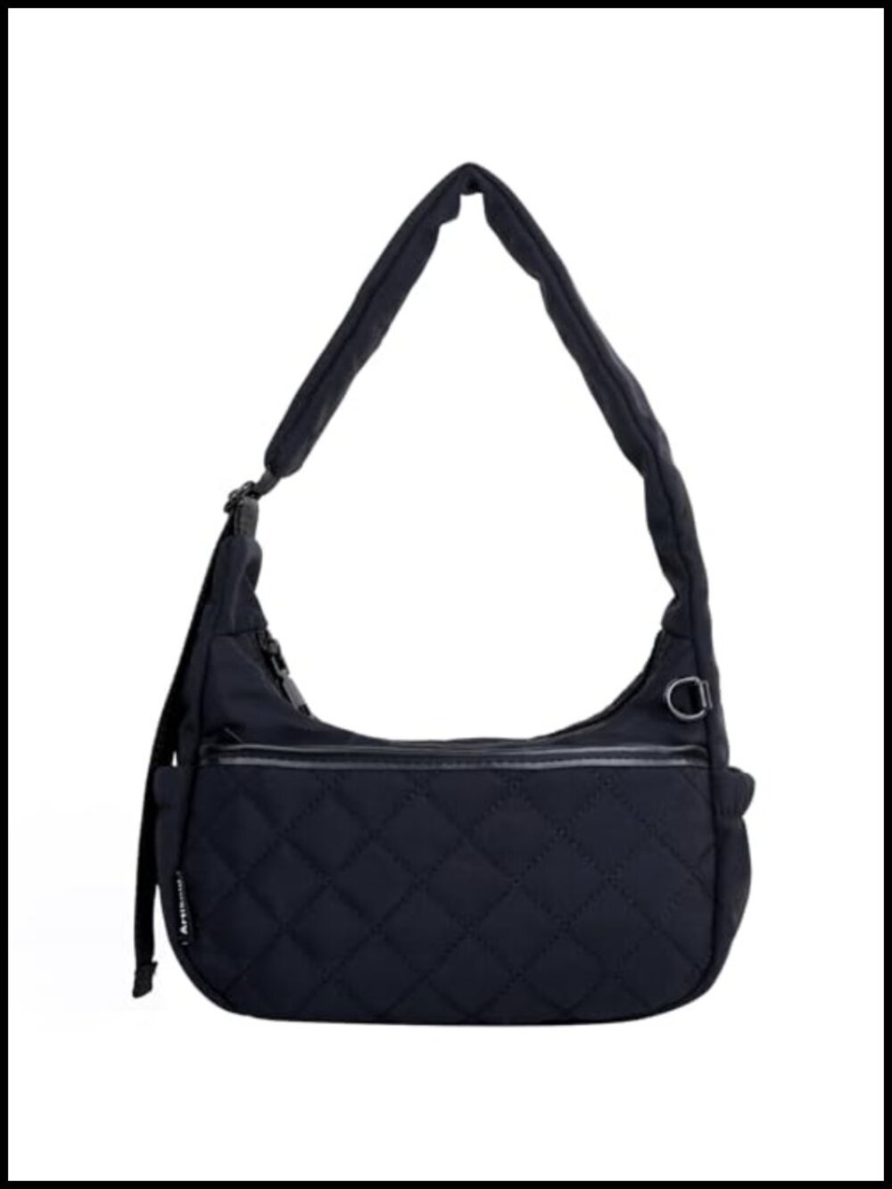 Cute Hobo Shoulder Bag Women Retro Clutch Purse Adjustable Strap Nylon